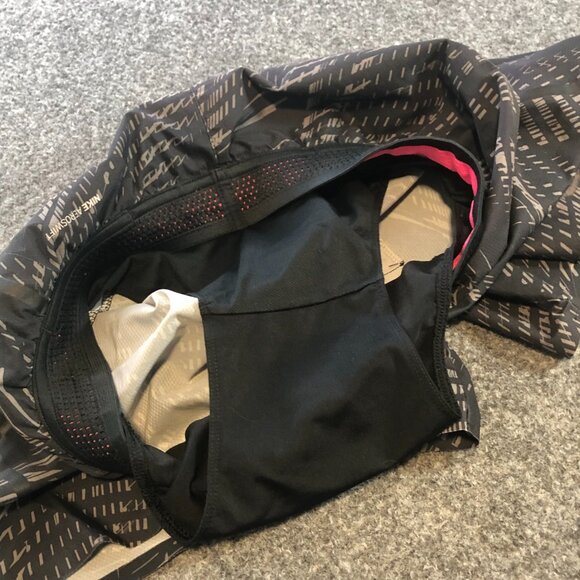 Nike Shorts Womens Small Black Pink Lined Performance AeroSwift Running Tennis - Picture 4 of 13